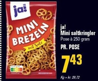 Poetzsch Padborg Ja! mini saltkringler tilbud