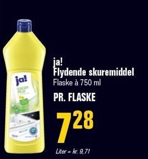 Poetzsch Padborg Ja! flydende skuremiddel tilbud