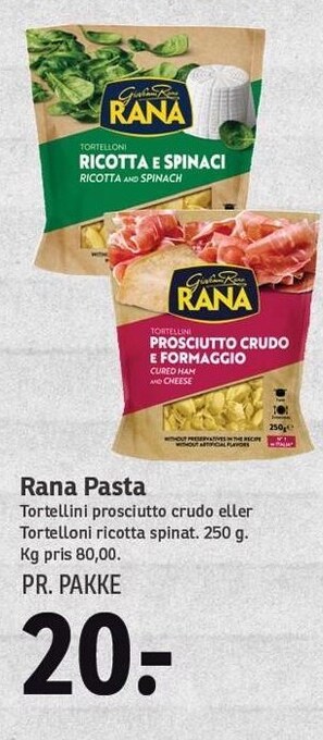 SPAR Rana pasta tilbud