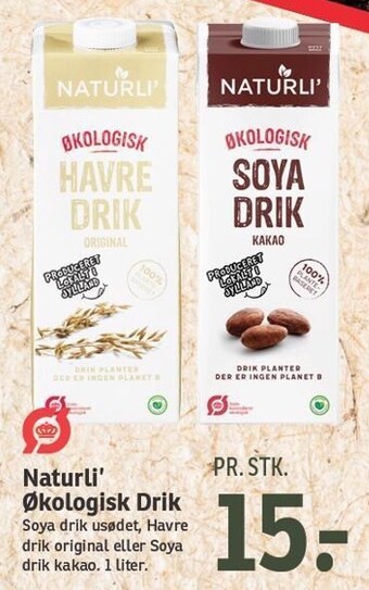 Naturli' økologisk drik