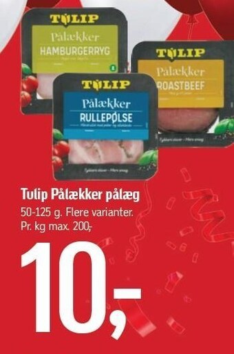 Føtex Tulip pålækker pålæg tilbud