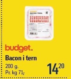 Føtex Budget bacon i tern 200g tilbud