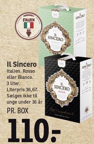 Il sincero