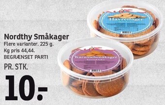 Nordthy småkager