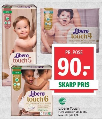 SPAR Libero touch tilbud