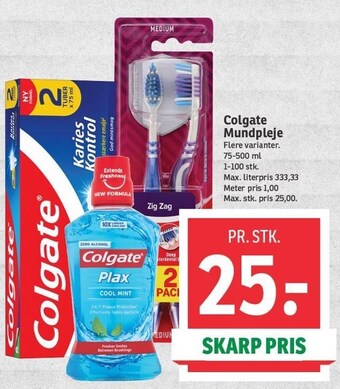 Colgate mundpleje
