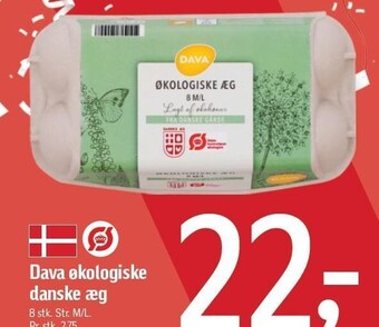 Dava økologiske danske æg