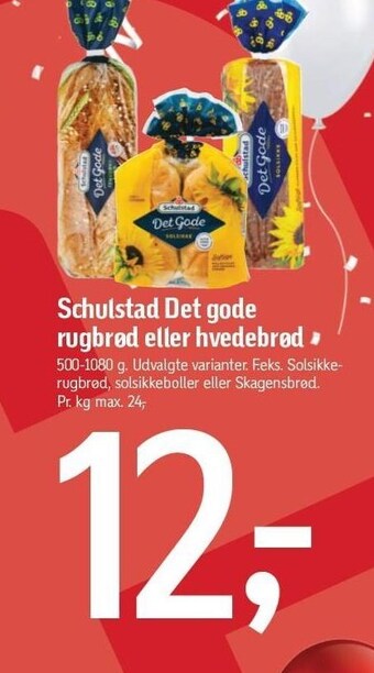 Føtex Schulstad det gode rugbrød eller hvedebrød tilbud