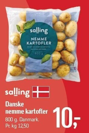 Føtex Salling dansk nemme kartofler 800 g tilbud