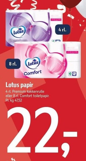 Lotus papir