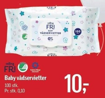 Føtex Baby vådservietter tilbud