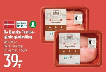 Føtex De danske familie-gårde gårdkylling tilbud