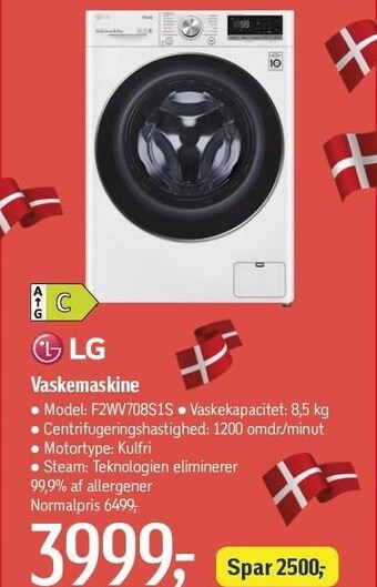 Lg vaskemaskine