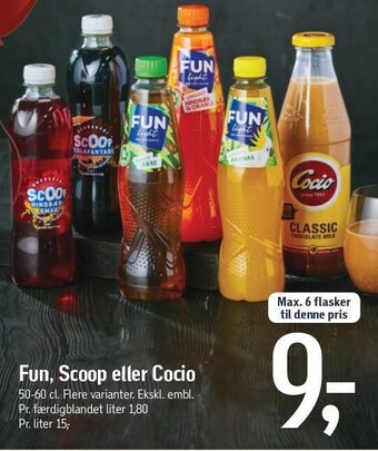 Føtex Fun, scoop eller cocio tilbud