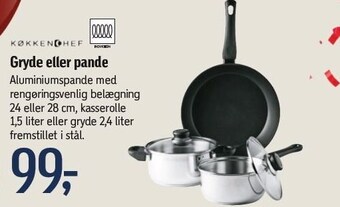 Føtex Gryde eller pande tilbud