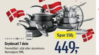 Føtex Grydesæt 7 dele tilbud