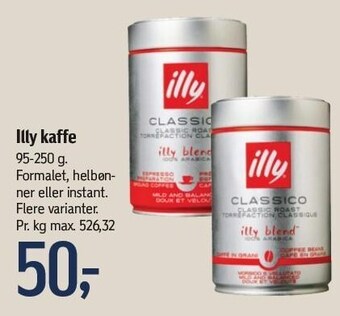 Føtex Illy kaffe tilbud
