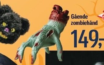 Føtex Gående zombiehånd tilbud
