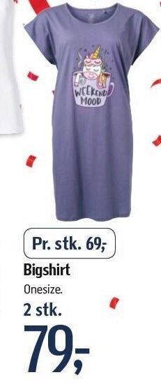 Føtex Bigshirt tilbud