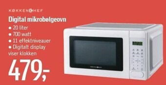 Føtex Digital mikrobølgeovn tilbud
