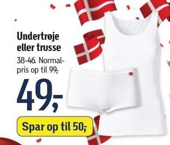 Føtex Undertrøje eller trusse tilbud