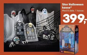 Stor halloween kasse