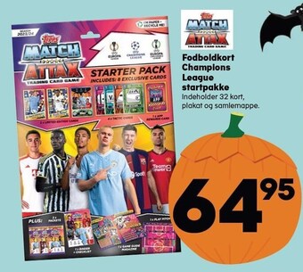 Fodboldkort champions league startpakke