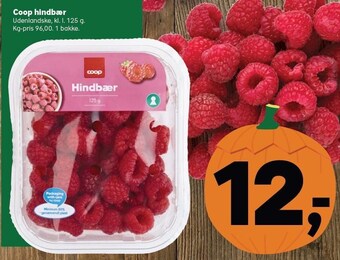Kvickly Coop hindbær tilbud