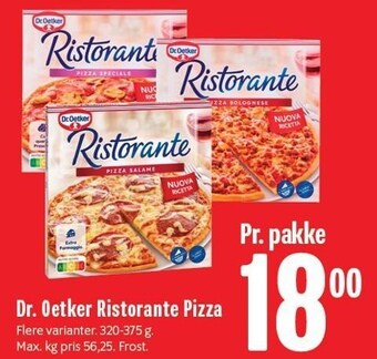 Min Købmand Dr. oetker ristorante pizza tilbud