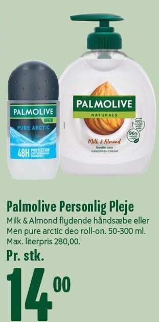 Palmolive personlig pleje