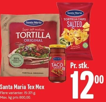 Min Købmand Santa maria tex mex tilbud