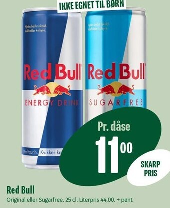 Min Købmand Red bull tilbud