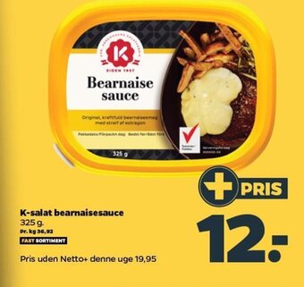 Netto K-salat bearnaisesauce tilbud