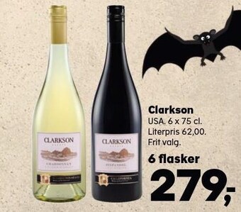Clarkson - 6 flasker