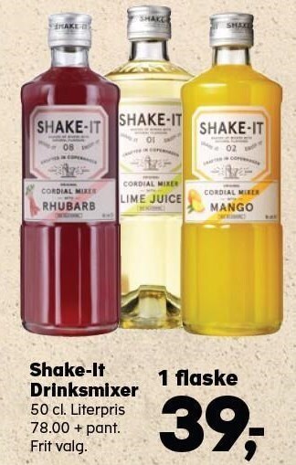 Kvickly Shake-it drinksmixer tilbud