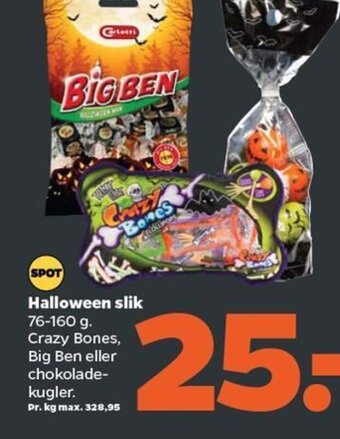 Halloween slik