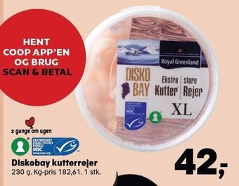 Kvickly Diskobay kutterrejer tilbud