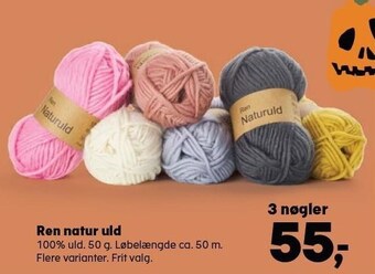 Ren natur uld