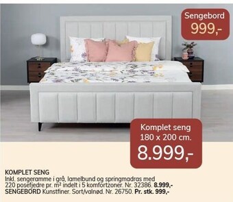 Komplet seng