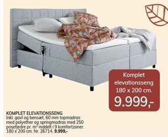 Daells Bolighus Komplet elevationsseng tilbud