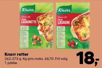 Kvickly Knorr retter tilbud