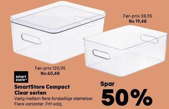 Smartstore compact clear serien