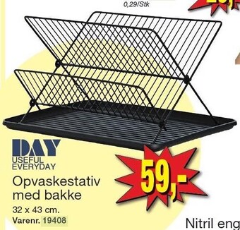Harald Nyborg Opvaskestativ med bakke tilbud