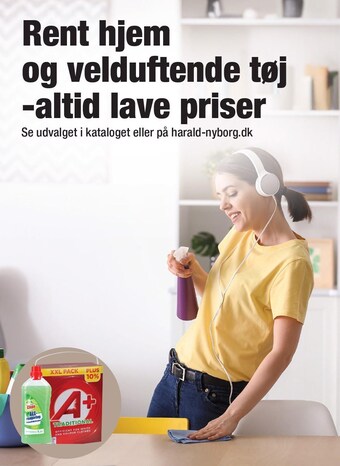 Harald Nyborg Rent hjem og velduftende tøj - altid lave priser tilbud