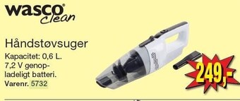 Harald Nyborg Wasco clean håndstøvsuger tilbud