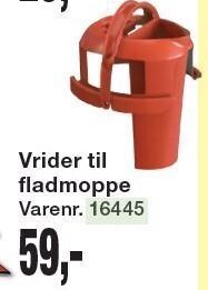 Harald Nyborg Vrider til fladmoppe tilbud