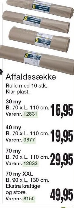 Harald Nyborg Affaldssække tilbud