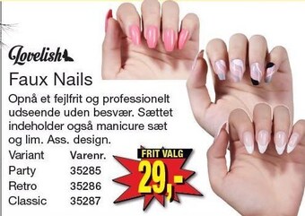 Faux nails