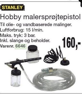 Harald Nyborg Hobby malersprøjtepistol tilbud