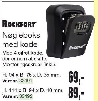 Harald Nyborg Nøgleboks med kode tilbud